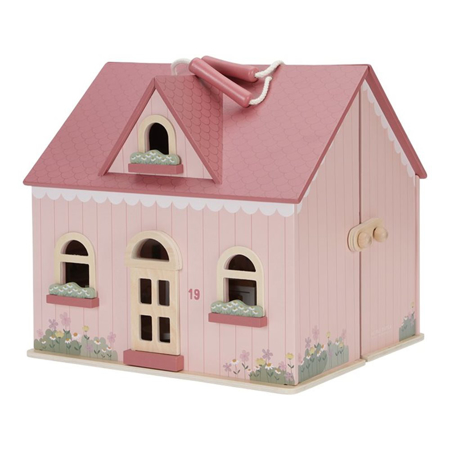Picture of Little Dutch® Wooden portable dollhouse S