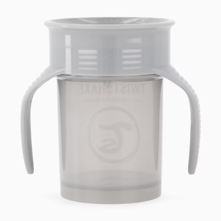Twistshake® Anti-spill 360 cup 230ml - Grey
