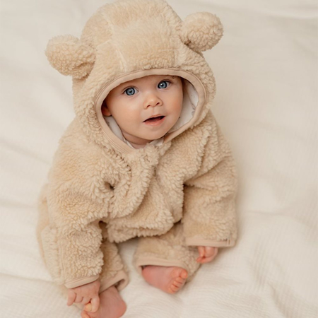 Picture of Little Dutch® Teddy one-piece suit Baby Bunny Sand