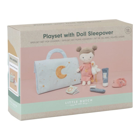 Picture of Little Dutch® Rosa doll sleepover playset