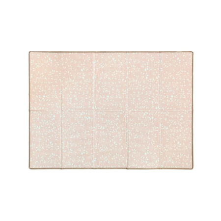 Picture of Evibell® Foldable Play Mat 150x190 Leaves/Geometric Peach
