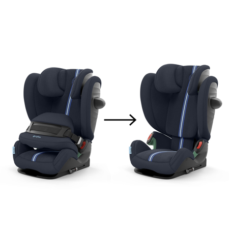  Cybex® Car Seat Pallas G i-Size (76-150cm) Moon Black PLUS