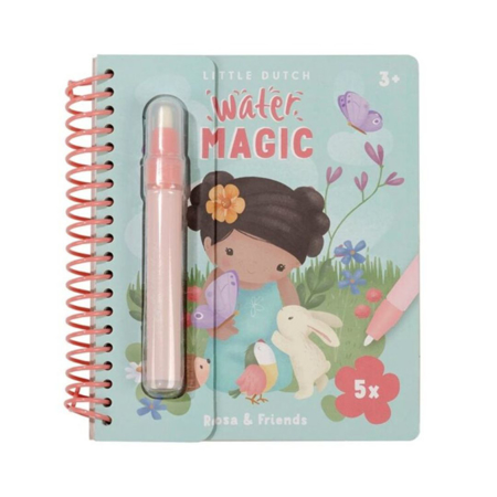 Picture of Little Dutch® Water magic book Rosa & Friends