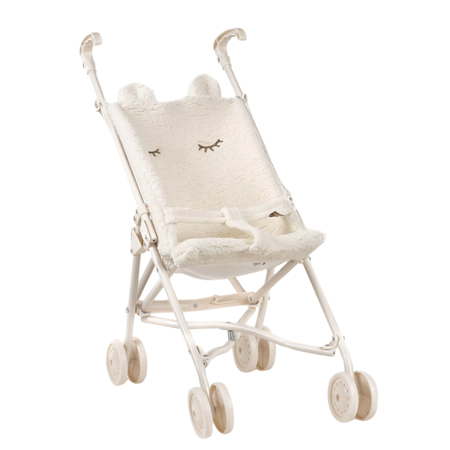 Picture of Minikane® Baby stroller for dolls in cotton Ecru