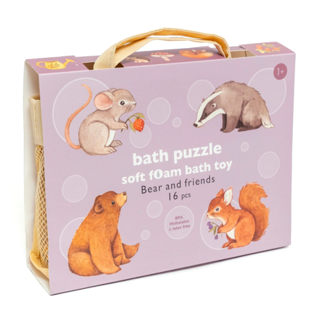 Picture of Petit Monkey® Puzzle Bath Bear and Friends