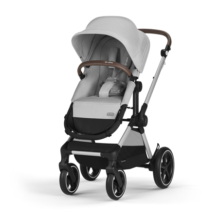Cybex® Baby Stroller 2in1 Eos™ Lux Lava Grey (Silver Frame)