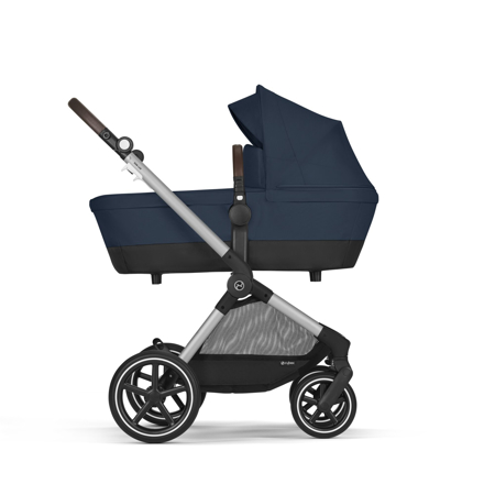 Picture of Cybex® Baby Stroller 2in1 Eos™ Lux Ocean Blue (Silver Frame)