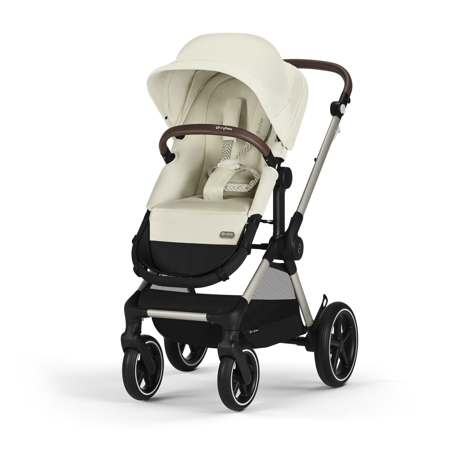 Cybex® Baby Stroller 2in1 Eos™ Lux Seashell Beige (Taupe Frame)