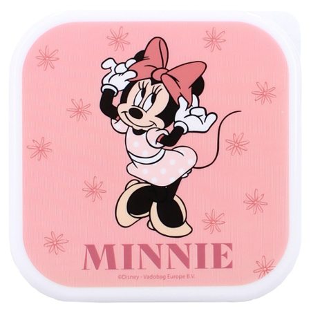 Picture of Disney's Fashion® Set of snack boxes (3in1) Minnie Mouse Bon Appetit