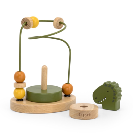 Picture of Trixie Baby® Wooden beads maze Mr. Dino