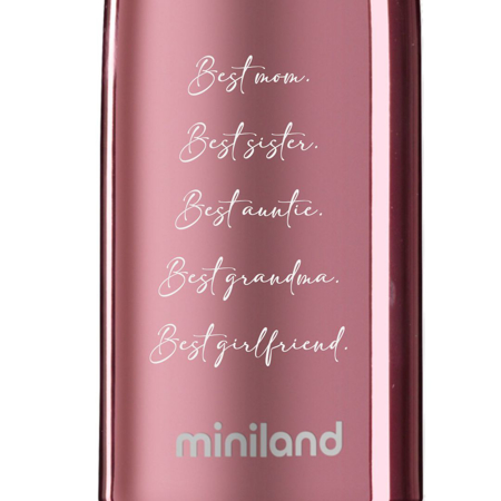 Picture of Miniland® Bottle Thermos Deluxe Rose 500ml