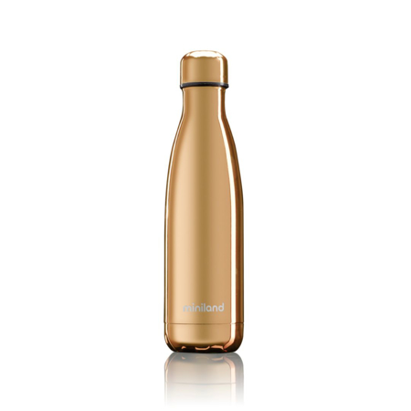 Picture of Miniland® Bottle Thermos Deluxe Gold 500ml