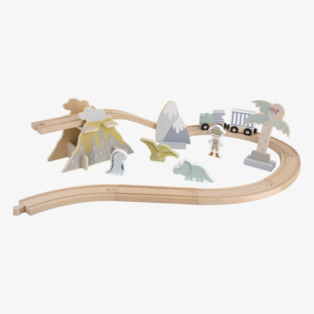 Tryco® Wooden Trainset Extension Dinosaurs