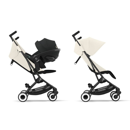Picture of Cybex® Stroller Libelle (6-22kg) Canvas White (Black Frame)