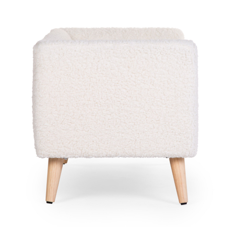 Picture of Childhome® Kids Bench Teddy Off White