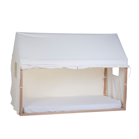 Childhome® Bedframe house cover White 90x200