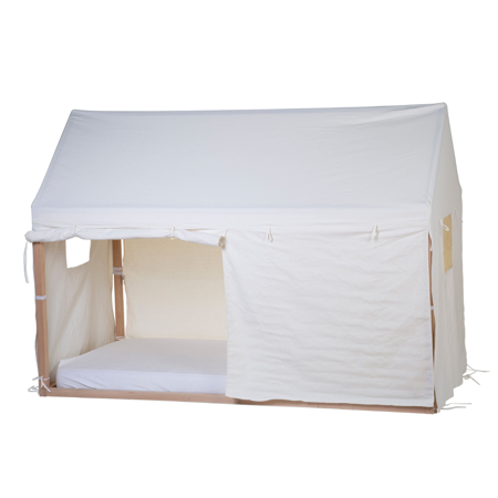 Picture of Childhome® Bedframe house cover White 90x200