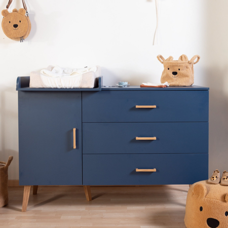 Picture of Childhome® BBold Blue Chest + Changing Unit