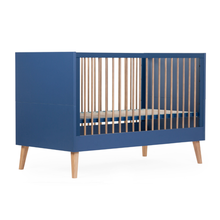 Picture of Childhome® Bold Blue Cot Bed 70x140 Cm + Slats