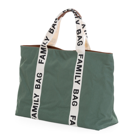 Picture of Childhome® Family Bag Nursery Bag Signature Canvas Green