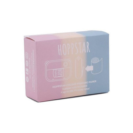 Picture of Hoppstar® Paper roll refill 3 pcs Pastel