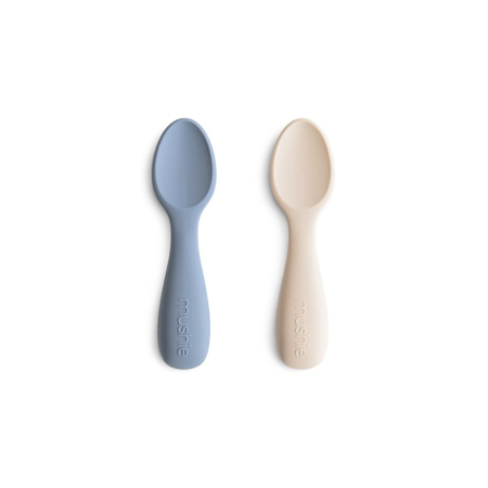 Picture of Mushie® Silicone Starter Spoons Tradewinds/Shifting Sand