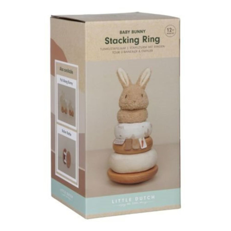 Picture of Little Dutch® Rocking ring stacker Baby Bunny