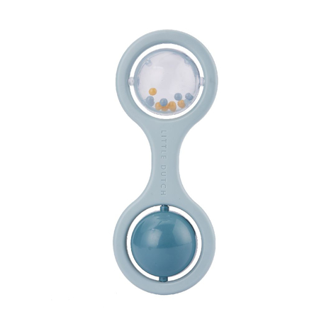 Little Dutch® Rattle toy with balls Blue