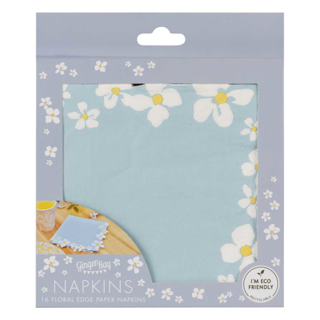 Picture of Ginger Ray® Paper Napkin Hello Baby 16 pcs