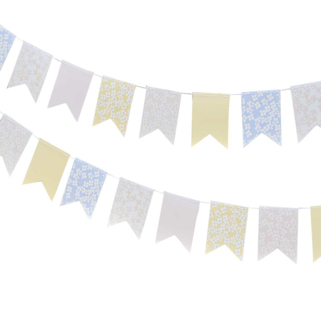 Ginger Ray® Floral Flag Party Bunting