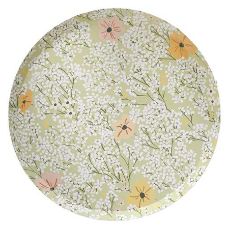 Ginger Ray® Floral Baby Shower Paper Plates 8 pcs