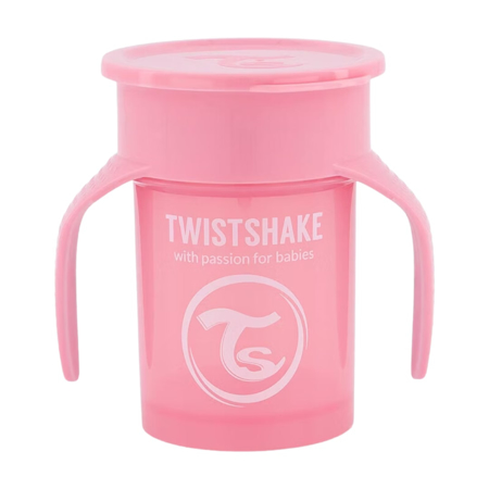 Twistshake® Anti-spill 360 cup 230ml - Pink