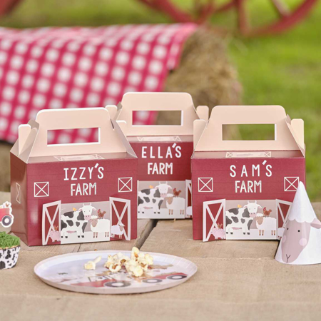 Picture of Ginger Ray® Customisable Barn Party Box 5 pcs