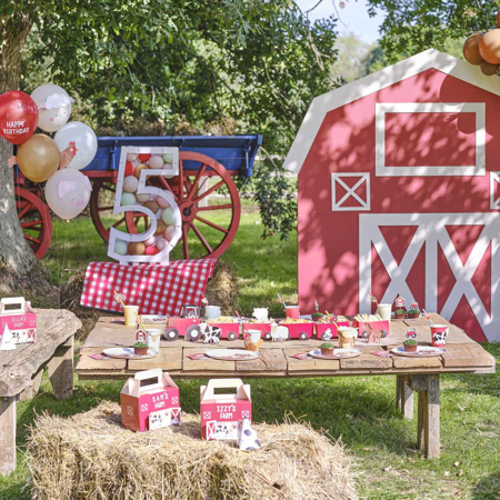 Picture of Ginger Ray® Customisable Barn Party Box 5 pcs