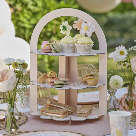 Picture of Ginger Ray® Floral Afternoon Tea Stand