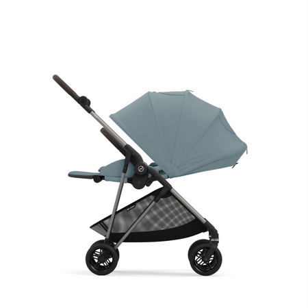 Picture of Cybex® Stroller Melio™ (0-15 kg) Stormy Blue (Taupe Frame)