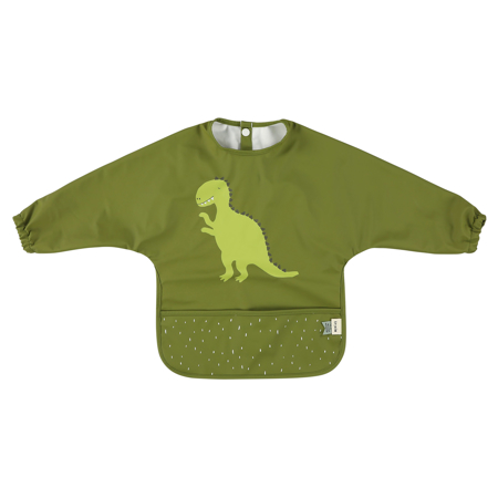 Picture of Trixie Baby® Waterproof long sleeve bib - Mr. Dino
