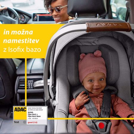 Picture of Nuna® Car Seat Pipa™ Next i-Size 0+ (40-83 cm) Biscotti