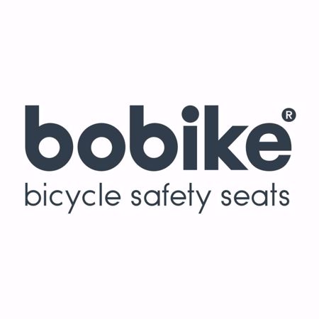 Picture of Bobike® Child Bike Seat ONE Junior Black / Dark Brown Black/Dark Brown