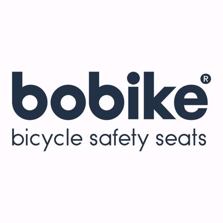 Picture of Bobike® Child Bike Seat Exclusive Maxi Plus Frame LED Cinnamon Brown