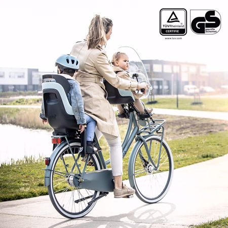 Picture of Bobike® Child Bike Seat ONE Maxi Carrier Urban Grey