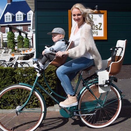 Picture of Bobike® Child Bike Seat Exclusive Maxi Plus Frame Urban Black