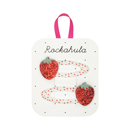 Picture of Rockahula® Set of 2 Clips Strawberry Fair