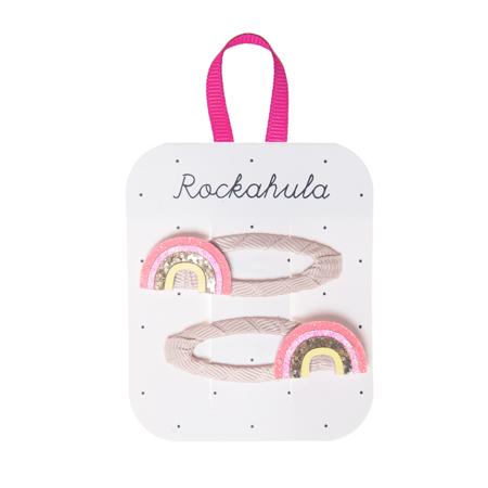 Rockahula® Set of 2 Clips Cheerful Rainbow