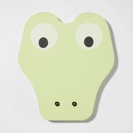 SunnyLife® Kids Kickboard Cookie the Croc Light Khaki