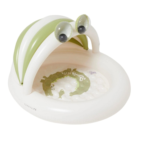 Picture of SunnyLife® Kiddy Pool Cookie the Croc Khaki
