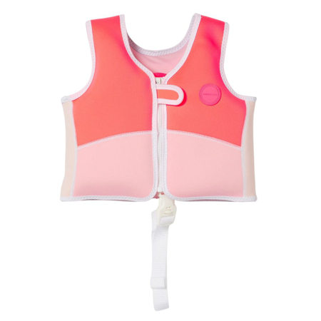 Picture of SunnyLife® Swim Vest Melody the Mermaid Neon Strawberry 2-3Y 