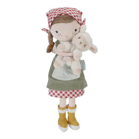 Picture of Little Dutch® Baby doll Farmer Rosa - M 35cm