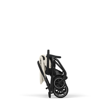 Cybex® Stroller Eezy S Twist+2 Canvas White (Black Frame)