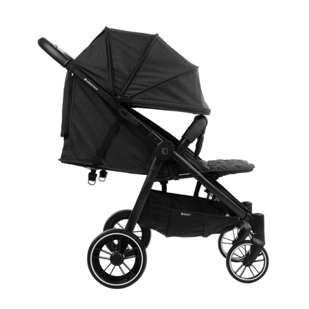 KikkaBoo® Twin stroller Happy 2 Black